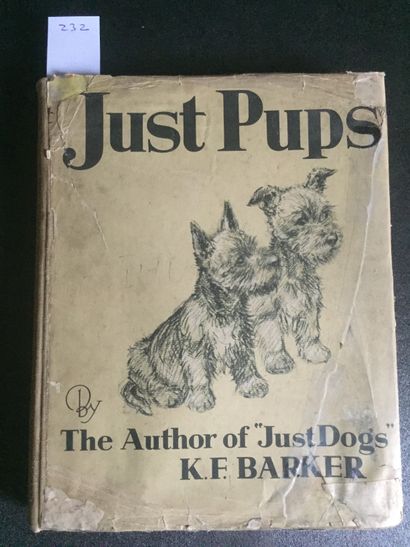 null BARKER (K.F.): Just Pups. Sketches in Pen & Pencil. London, Country Life LTD,...