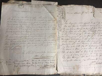 null [Correspondence addressed to Monsieur Alexandre Fils Aîné, Négiciant à Morlaix,...
