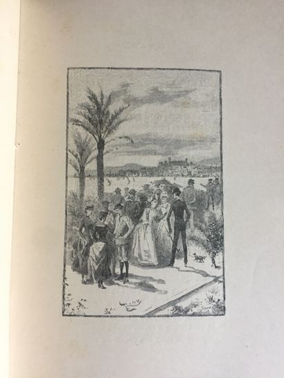null MAUPASSANT (Guy de): On the water. Drawings by riou. Marpon et Flammarion, no...