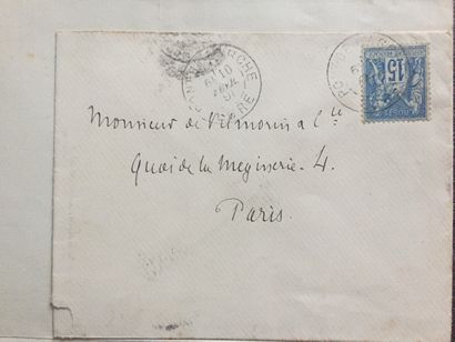 null MIRBEAU Octave (1848-1917): LAS Février 1891 adressée à Monsieur de Vilmorin:...