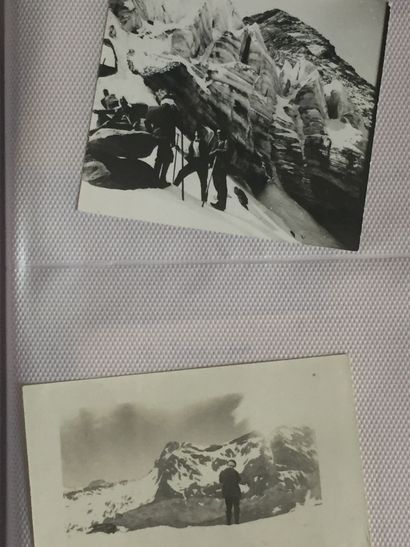 null MONTAGNE Rare ensemble de Photos originales entre 1903 et 1933 provenant de...