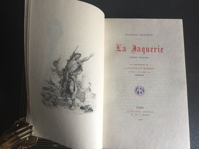 null MERIMEE, Prosper. (MERSON, Luc-Olivier) : La jacquerie. Scènes féodales. Paris...