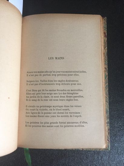 null Germain NOUVEAU : Savoir aimer. Paris, publié par les amis de l’Auteur, 1904....