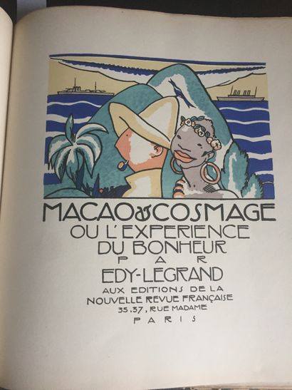null LEGRAND (E.): Macao et Cosmage ou l'expérience du bonheur. Editions de la Nouvelle...