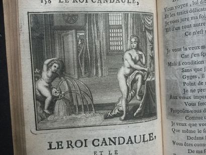 null LA FONTAINE: Contes et Nouvelles en vers. Amsterdam, Chez Lucas, 1732. 2 volumes...