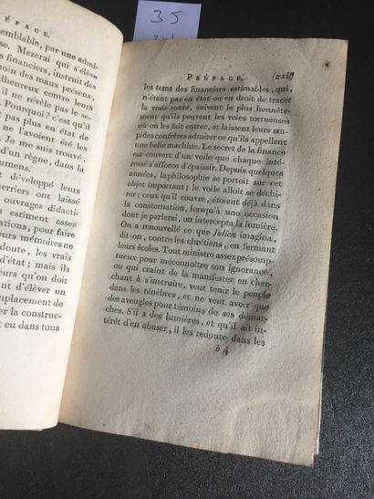  DUCLOS: Mémoires secrets sur les règnes de Louis XIV et de Louis XV. Buisson, 1791....
