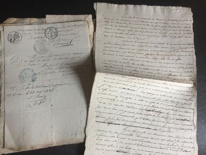 null [Correspondence addressed to Monsieur Alexandre Fils Aîné, Négiciant à Morlaix,...