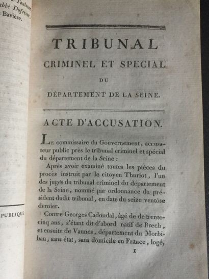 null [PREMIER EMPIRE - RESTAURATION] Réunion factice de 12 volumes ou plaquettes...