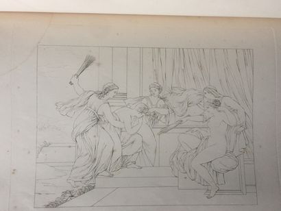 null RAPHAEL : Les Amours de Psyché et de Cupidon. Bance Ainé, 1820. In-4 broché...