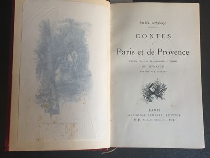 null ARENE (Paul): Contes de Paris et de Provence. Edition illustrée de 80 dessins...