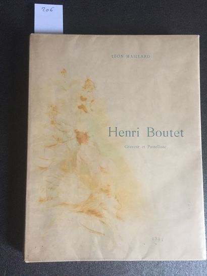 null MAILLARD (Léon): Henri Boutet, graveur et pastelliste. Tome 1. Succursale de...