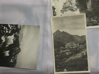 null MOUNTAIN Rare set of original photographs between 1903 and 1933 from the collection...