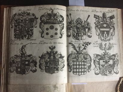 null [ARMOIRIES] Sovereigns of the World. Album-collection of princely coats of arms...