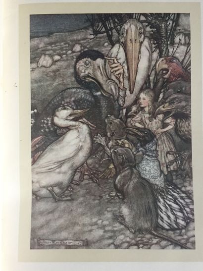 null CARROLL (Lewis): Adventures of Alice in Wonderland. Illustrated by A. RACKHAM....