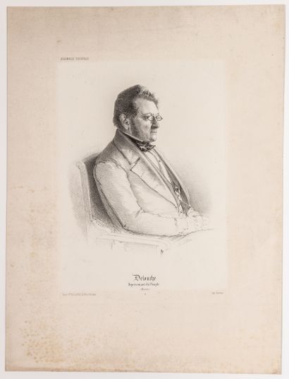 null Pierre DELOUCHE, Deputy of the MANCHE, in 1848 (Saint-Senier-de-Beuvron/ Manche...