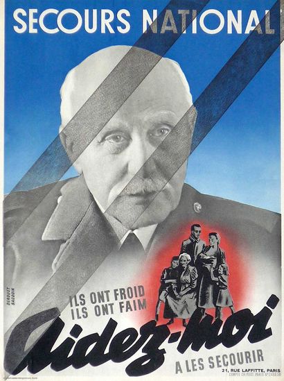 null ÉTAT FRANÇAIS 1940. 3 Affiches : GUILHERMET " Au Seuil de sa Nouvelle Campagne...