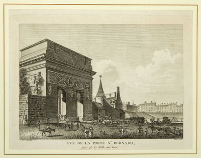 null PARIS. MISCELLANEOUS. 14 Engravings: "View of the Palais de la CHAMBRE DES DEPUTÉS,...