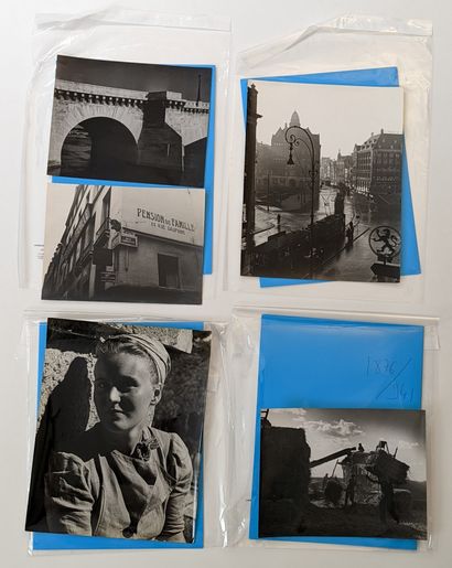 null 
Roger PARRY (1905-1977) SET OF 29 PHOTOGRAPHS Expert Isabelle Cazeils (07 68...