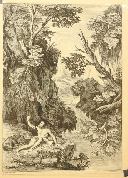 null Adriaen Van Der CABEL (c.1631-1705)

Saint Jerome in a landscape.

With : -...