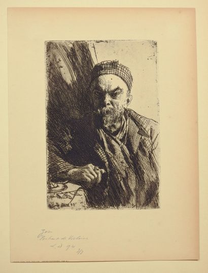 null Anders Leonard ZORN(1860-1920)

Paul Verlaine, 1st plate.

Etching published...