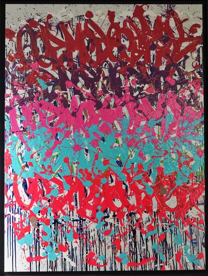 null Stéphane Pillon, dit COSMOS (né en 1969)

"Graffiti's Session", 2016

Technique...