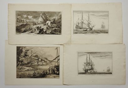 null Nicolas Marie OZANNE (1728 - 1811)

Vessel in harbor giving a feste - Small...