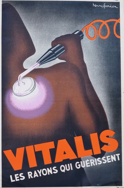 null Henry Farion (XXe siècle), d'après

"Vitalis, les rayons qui guérissent"

Affiche...