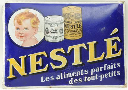 null NESTLE, The perfect food for little ones 

Rectangular enameled plate 

35,5...