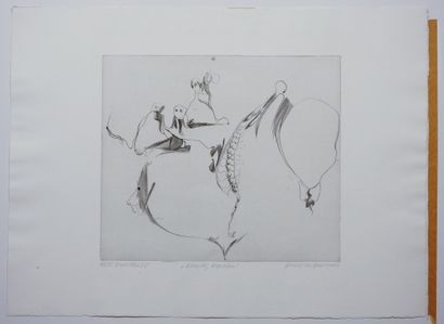 null Daniel de QUERVAIN (1937-2020) and MODERN SCHOOL

Untitled.

Etching, drypoint...