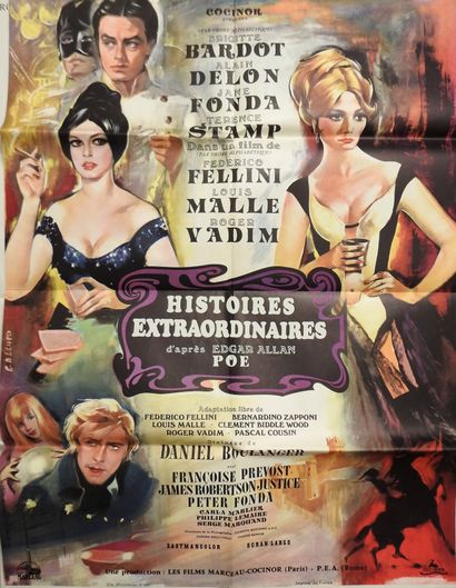 null Lot de 4 affiches de cinéma (années 1960-70) : 

- "OPERATION CONTRE-ESPIONNAGE"...