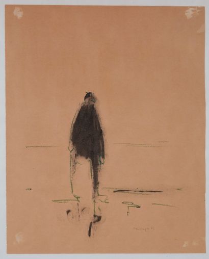 null Anonyme (XXe siècle)

"L'ombre", 1987

Technique mixte sur papier, signé (illisible)...