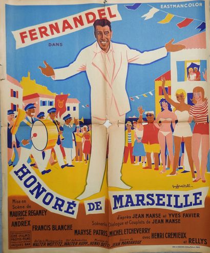 null Lot de 4 affiches de cinéma (années 1960-70) : 

- "OPERATION CONTRE-ESPIONNAGE"...