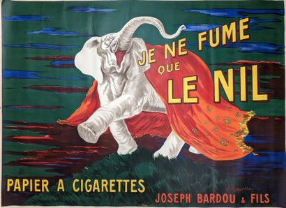 null I only smoke the Nile, Cigarette paper, Joseph Bardou et Fils 

Lithographic...