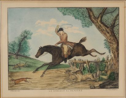 null Carle Vernet (1758-1836), after

Two engravings in colors: The hunter with the...