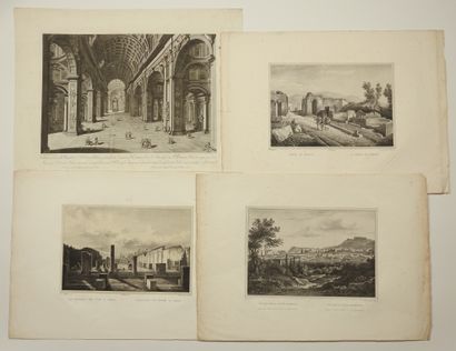 null Francesco MORELLI (c.1768 - 1840)

View of the Mausoleum of Adrian, today Castel...