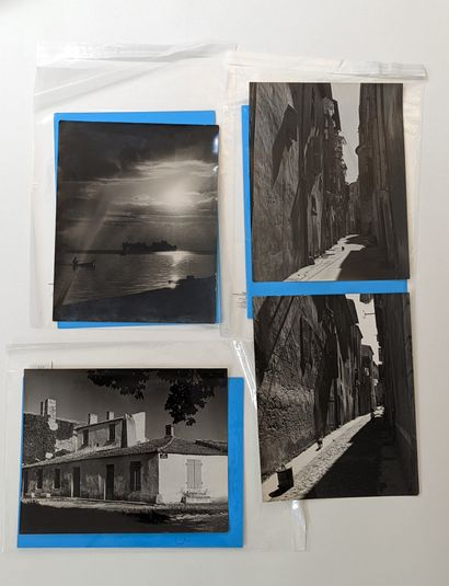 null 
Roger PARRY (1905-1977) SET OF 29 PHOTOGRAPHS Expert Isabelle Cazeils (07 68...