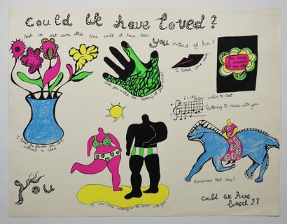 null Niki DE SAINT PHALLE(1930-2002)

Could we have loved ? 1968.

Offset and silkscreen...