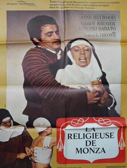 null Lot de 4 affiches de cinéma (années 1960-70) : 

- "POUIC-POUIC" (1963) de Jean...