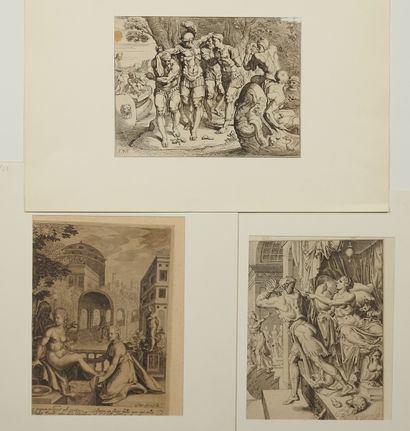 null Peter FURNIUS (c.1545-c.1626)

Plate from the series of the Seven Vices and...
