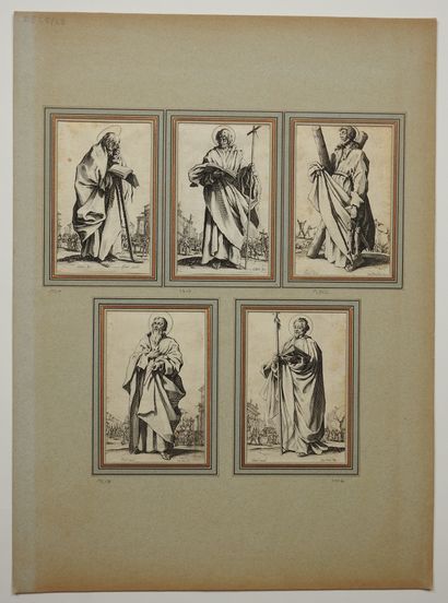 null Jacques CALLOT (1592 - 1635)

The Great Apostles 

5 plates from the series...