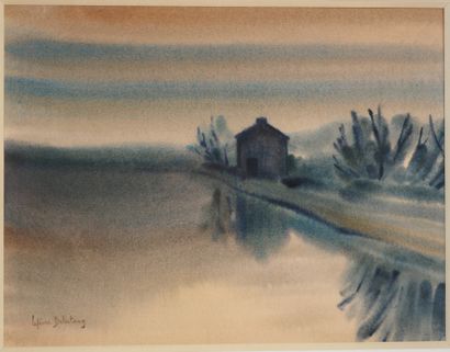 null Lefèvre-Delestang (XXth)

The fisherman's house

Watercolor on paper, signed...