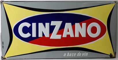 null CINZANO, A base de vin

Plaque émaillée rectangulaire

Emaillerie Alsacienne...
