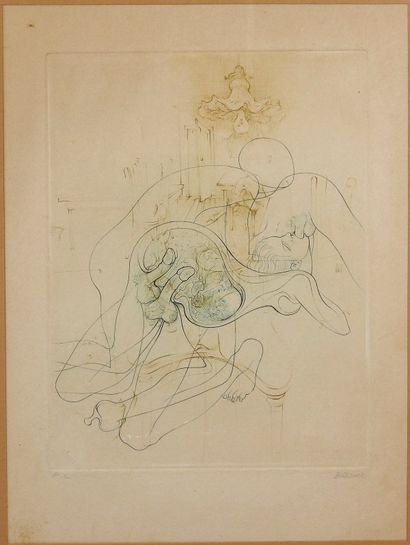 null Hans Bellmer (1902-1975)

Untitled, 1968

Etching, numbered H.C. lower left...