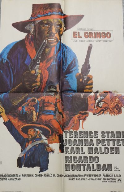 null Lot of 6 movie posters (1960s-70s): 

- "THE DESERT FATHER" (1951) by Henry...