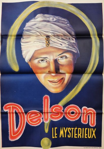 null BENEVOL (Francesco Luigi Maria BENEVOLO 1865-1939). 

DELSON. DELSON THE MYSTERIOUS

Lithographic...