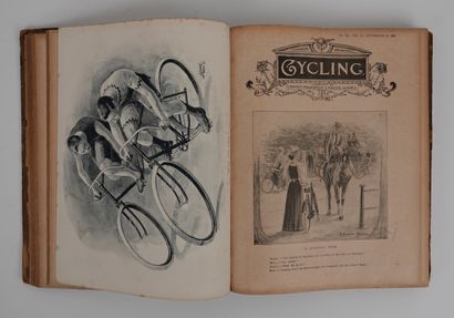 null Cyclisme / Revue / Cycling / Préhistoire. Bonne reliure de l'importante revue...