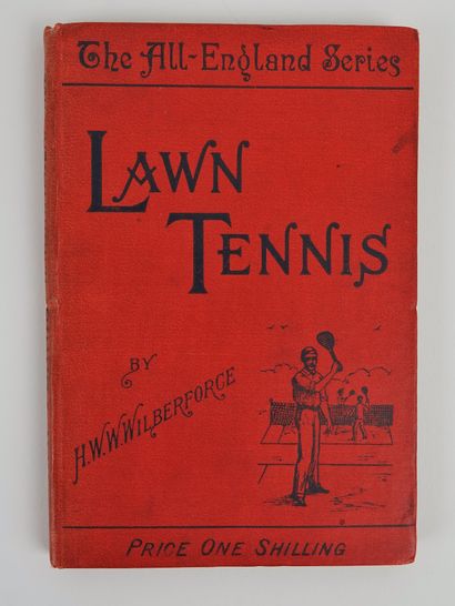null Tennis / Fundamentals. Book in English: "Lawn Tennis" by H. W.W Wilberforce...