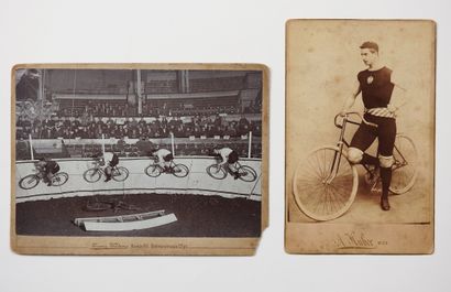 Cyclisme / Berlin / Piste. 2 photos originales...