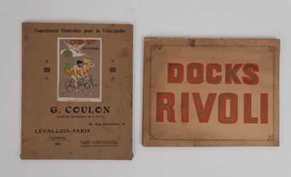 null Cyclisme / Catalogue d'accessoires / Coulon / Lipp / Rivoli. Deux catalogues...