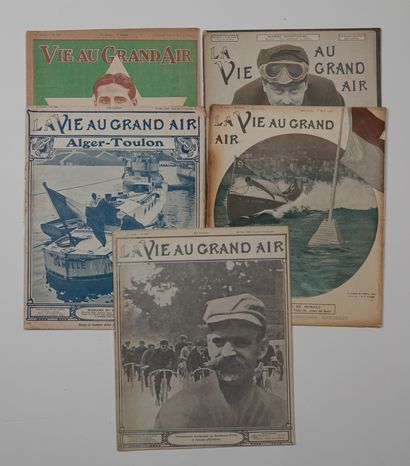 null Omnisport / VGA / Set of 17 issues of the Rolls of the magazines. Including...